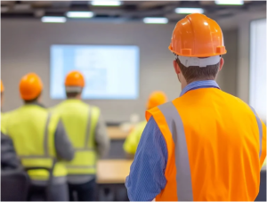 Caltech instructor delivering HSE training in Dubai